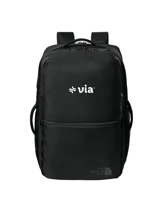 The North Face 35L Black Travel Backpack w/Via Logo