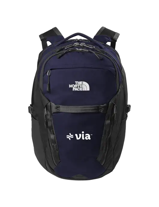 The North Face 31L Royal Arch Navy Backpack w/Via Logo