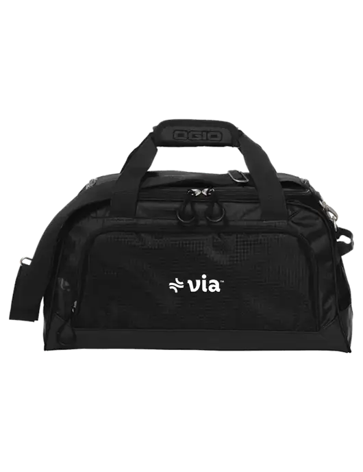 OGIO Breakaway Black Duffel w/Via Logo