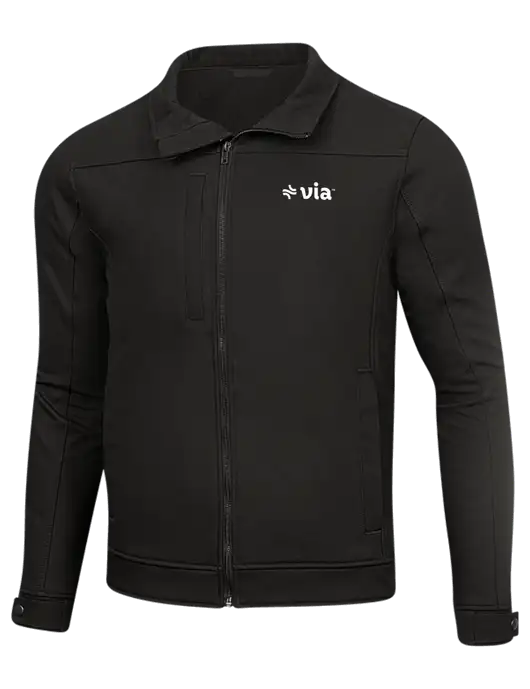 Cornerstone Black Duck Bonded Soft Shell Jacket w/Via Logo