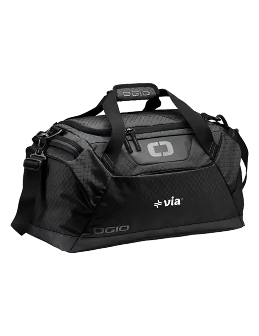 OGIO Black Catalyst Duffle
 w/Via Logo